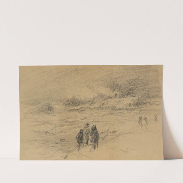 Shipwreck by Alfred Rudolph Waud