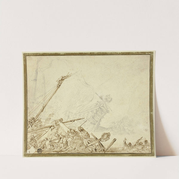 Shipwreck by Cornelis De Wael