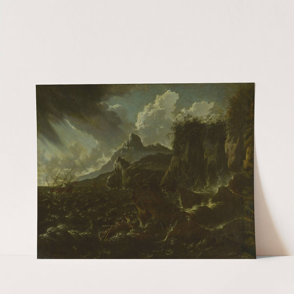 Shipwreck in a Storm by Hans de Jode