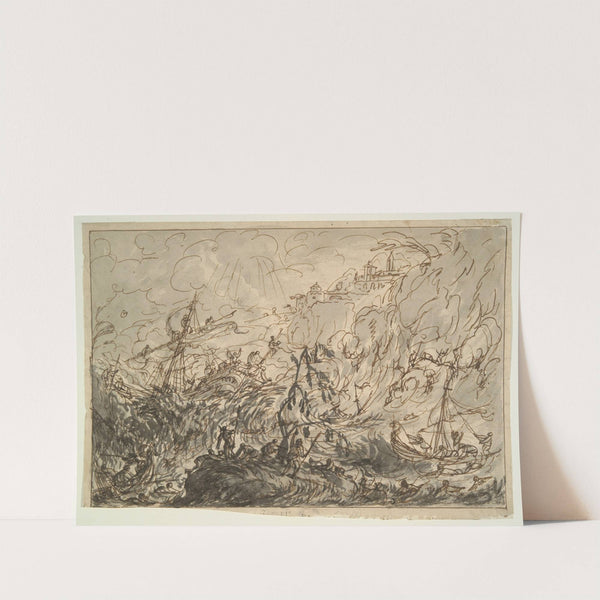 Shipwreck off Seacoast (late 17th to mid-18th century) by Alessandro Magnasco