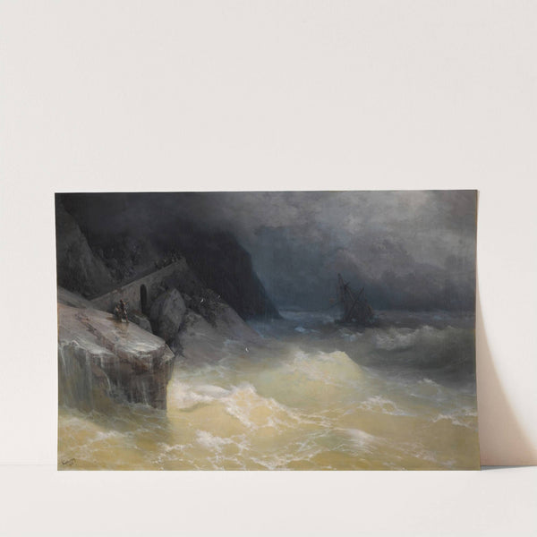 Shipwreck off the Black Sea Coast by Ivan Konstantinovich Aivazovsky