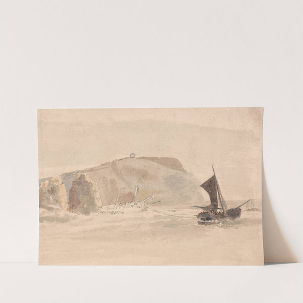 Shipwreck off the Needles, Isle of Wight by Peter DeWint