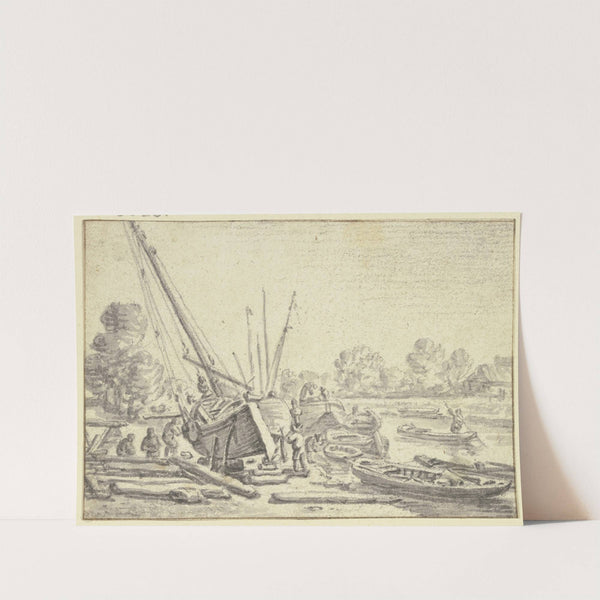 Shipyard by Herman Saftleven III