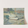 Shipyard, Old Lyme, Connecticut (1910) by Edmund William Greacen