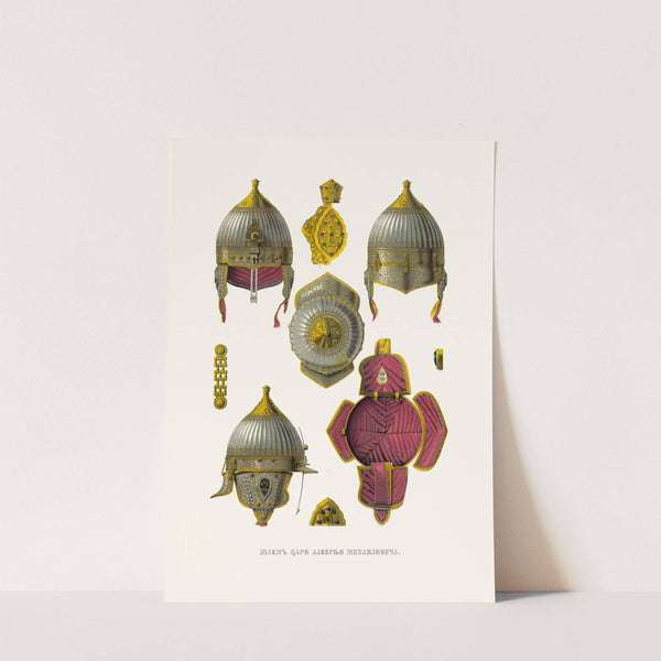 Shlem tsaria Alekseia Mikhailovicha by Fedor Grigoryevich Solntsev