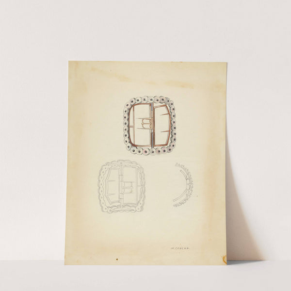 Shoe Buckle by Margaret Concha