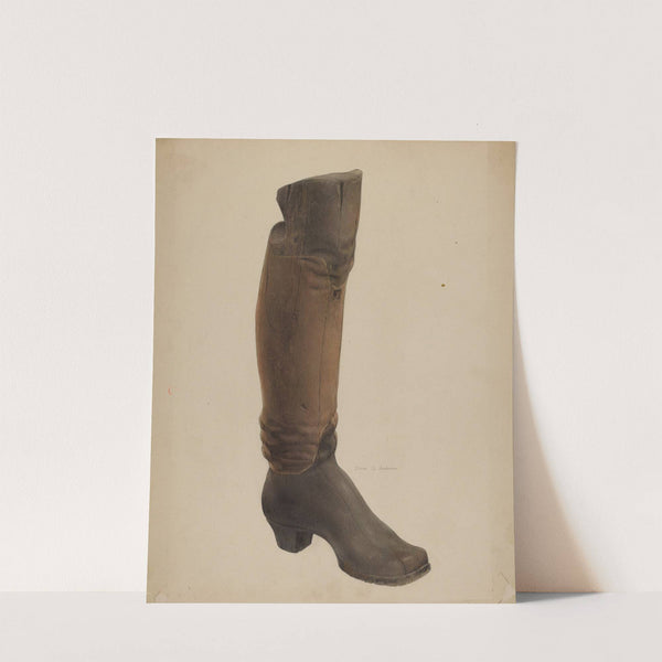 Shoemaker's Sign Board by Elmer G. Anderson
