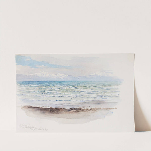 Shore at Pwllheli, N. Wales by George Elbert Burr