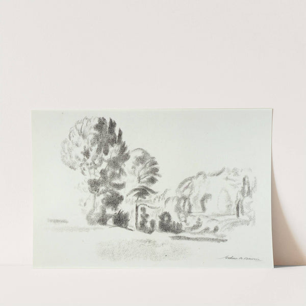 Shore of Rockland Lake (1924) by Arthur Bowen Davies