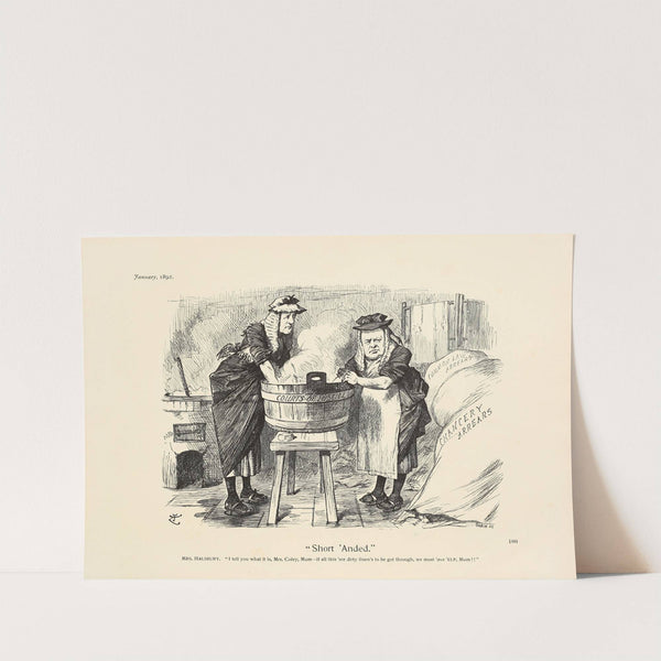 Short 'Anded by Sir John Tenniel