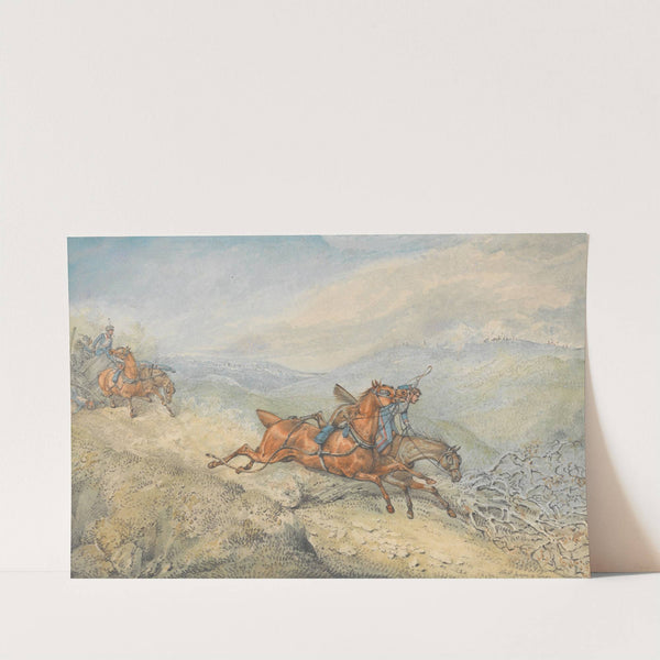 Shot from a Gun by Henry Thomas Alken