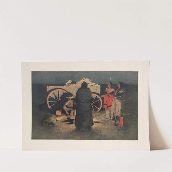 Shotgun hospitality by Frederic Remington