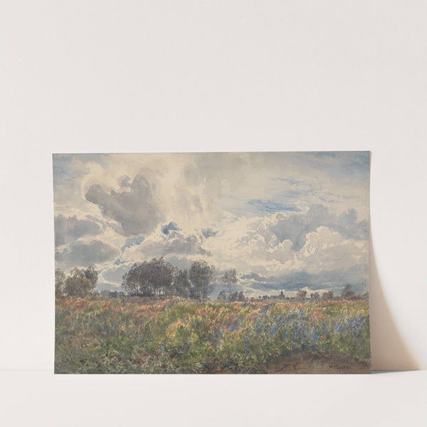 Showery June, Picardy by Henry Moore