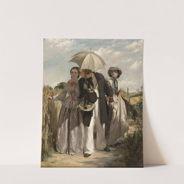 Showing A Preference by John Callcott Horsley