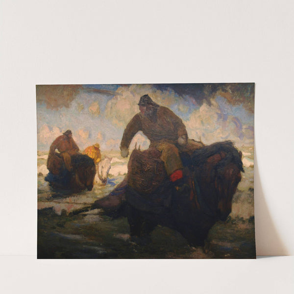 Shrimpers by Albert Crahay