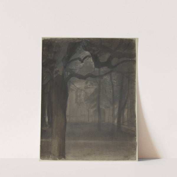 Shrine in a park (Duboj) by Józef Pankiewicz