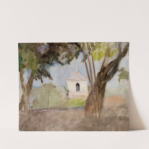 Shrine in Talashkino – northern side study by Jan Ciągliński