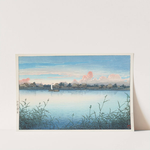 Shugetsu no Urayasu (Urayasu in early autumn) (1931) by Kawase Hasui