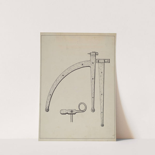 Shutter Hinge and Fastener by James M. Lawson