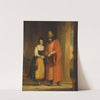 Shylock and Jessica from the 'Merchant of Venice,' II, ii by Gilbert Stuart Newton