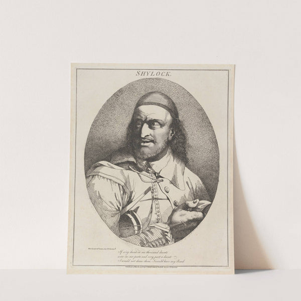 Shylock, from The Merchant of Venice, Act IV, Scene 1 by John Hamilton Mortimer