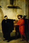 Shylock rebuffing Antonio (1795)