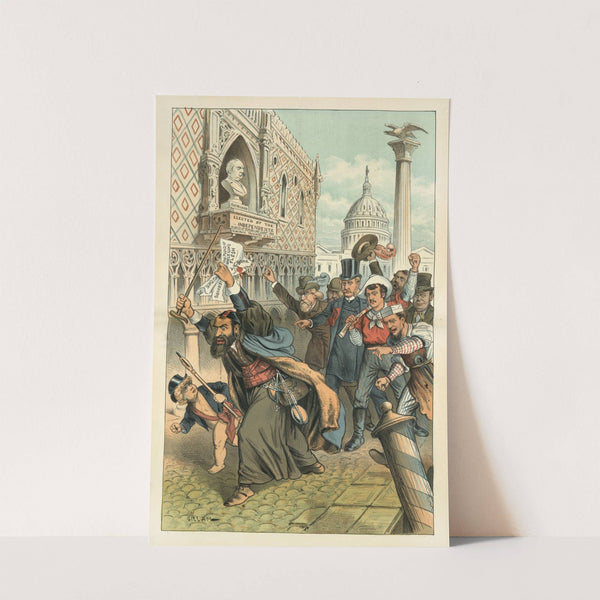 Shylock's bad bargain by Bernhard Gillam