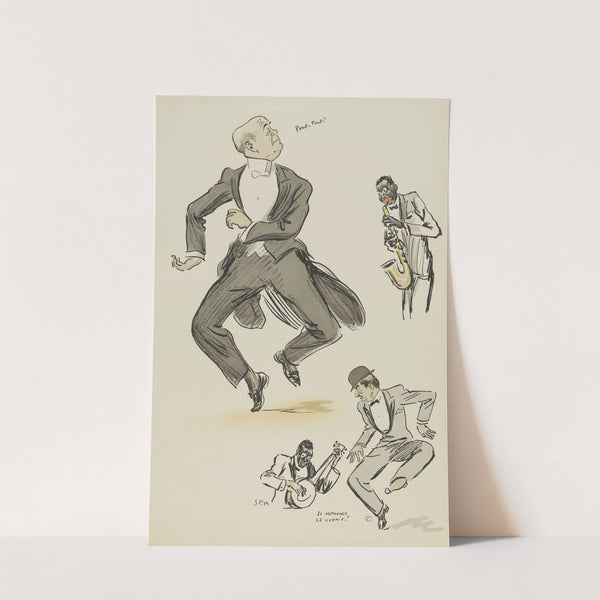 Si Alphonse le voyait! (1927) by Georges Goursat (Sem)
