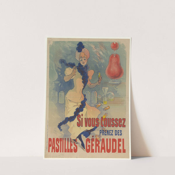 Si vous toussez, prenez des pastilles Géraudel (1893) by Jules Chéret