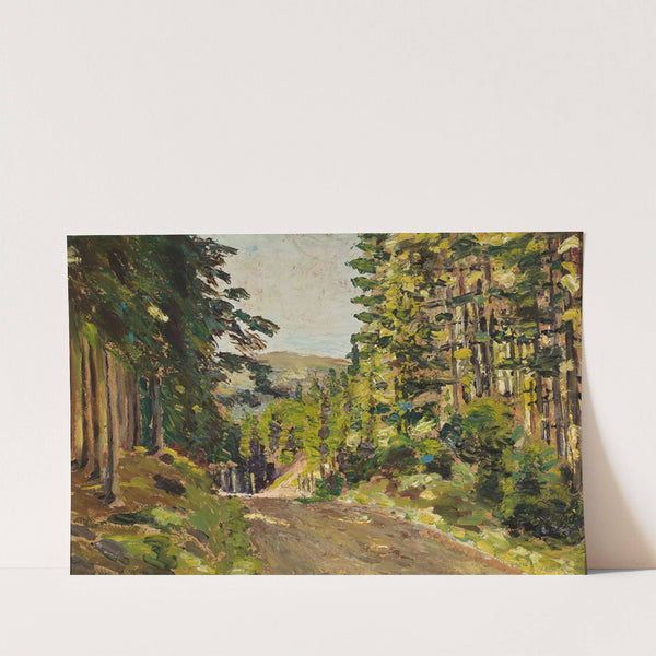 Siberian landscape by Konstantin Alexeevich Korovin