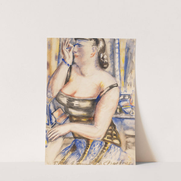 Sich schminkende Diva (1943) by Paul Kleinschmidt