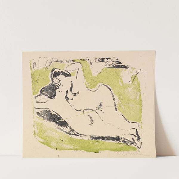 Sich sonnende Badende (1909) by Ernst Ludwig Kirchner
