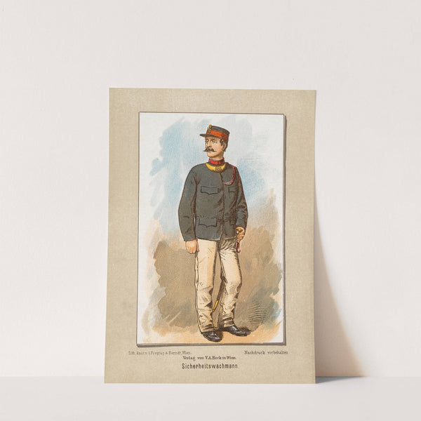 Sicherheitswachmann (1880) by Ladislaus Eugen Petrovits