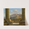 Sicilian landscape by Gottlob Michael Wentzel