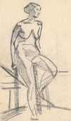 Siddende model (1914 – 1915)