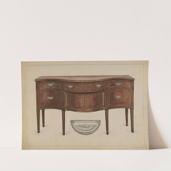 Side Board (Hepplewhite) by Nicholas Gorid