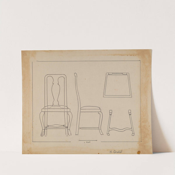 Side Chair by Henry Granet