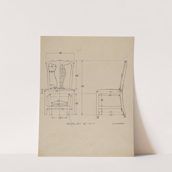 Side Chair by Isidore Sovensky