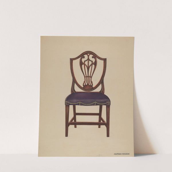 Side Chair (one of six) by Alfred Nason