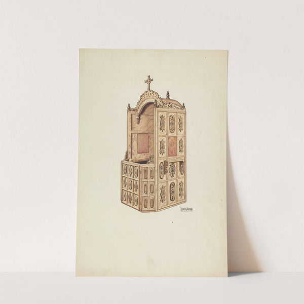 Side of Confessional by Dayton Brown