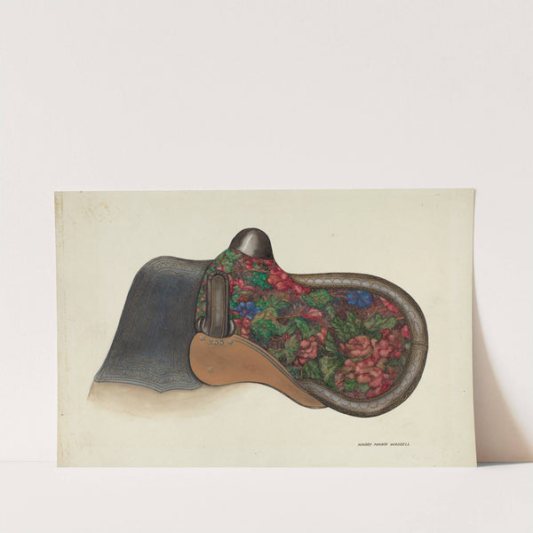 Side Saddle - California Syle by Harry Mann Waddell