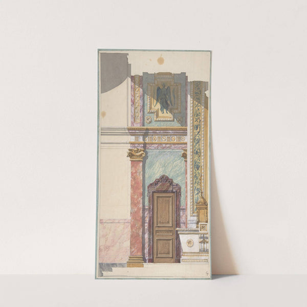 Side View of Design for Altar by Jules-Edmond-Charles Lachaise