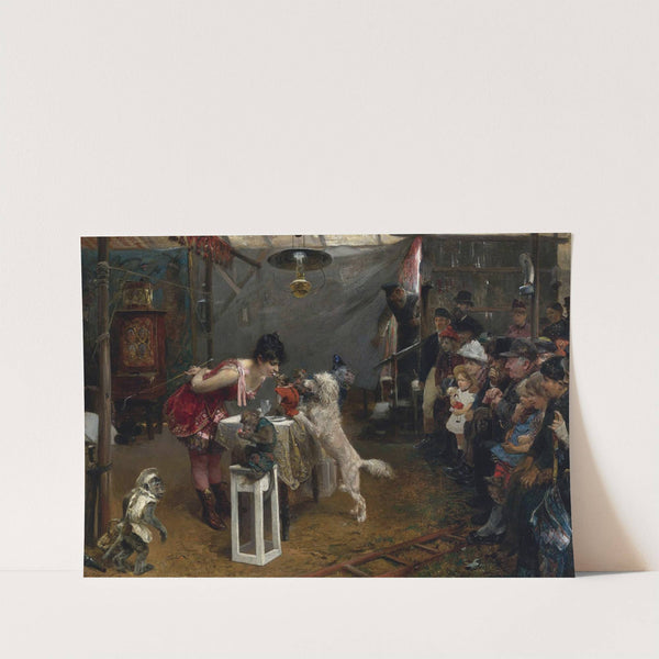 Sideshow Tricks by Paul Friedrich Meyerheim