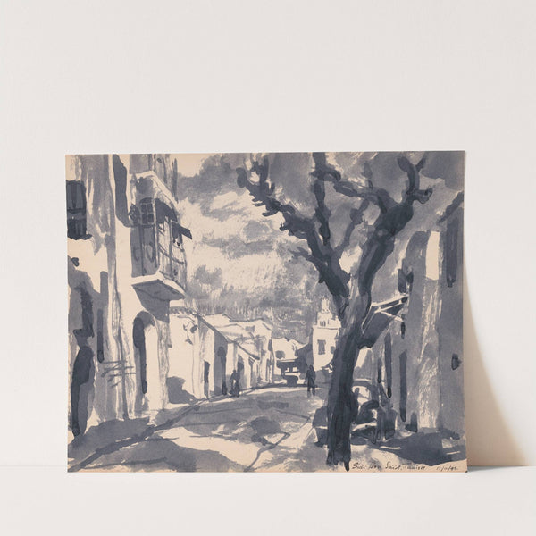 Sidi Bou Saïd, Tunisie (1949) by Victor Alfred Lundy