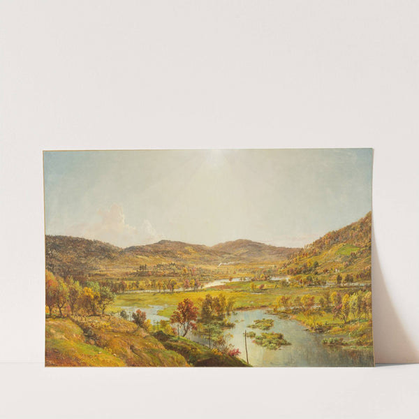 Sidney Plains with the Union of the Susquehanna and Unadilla Rivers by Jasper Francis Cropsey