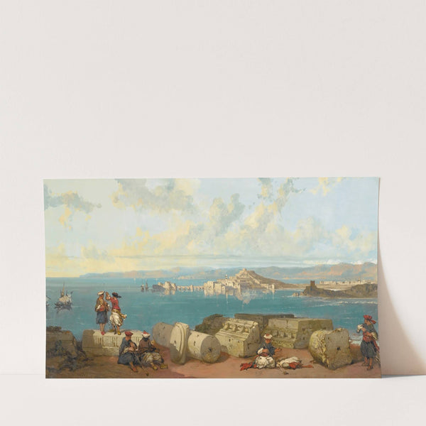 Sidon Looking Towards The Range Of Lebanon (1858) by David Roberts