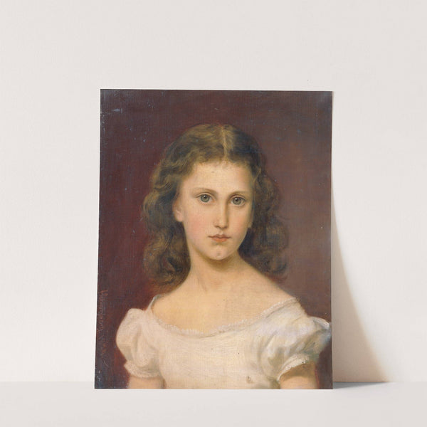 Sidonie Schrotzberg, die Tochter des Künstlers by Franz Schrotzberg