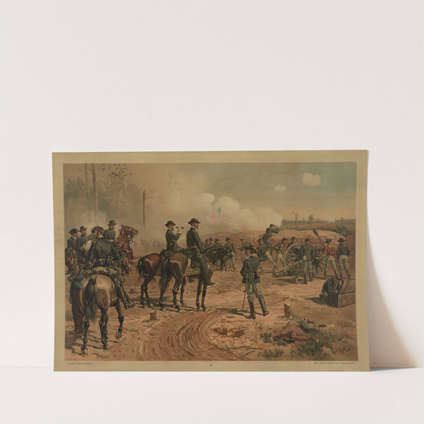 Siege of Atlanta by Thure de Thulstrup