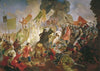 Siege Of Pskov By Polish King Stefan Batory (1843)