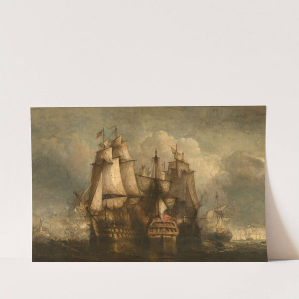 Siege of Vlissingen by an English Squadron (1890) by Henri François Schaefels